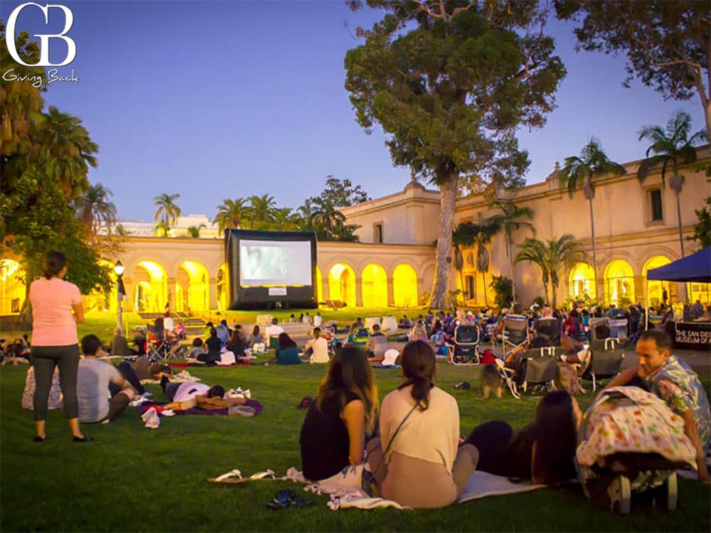 Summer movies in the park