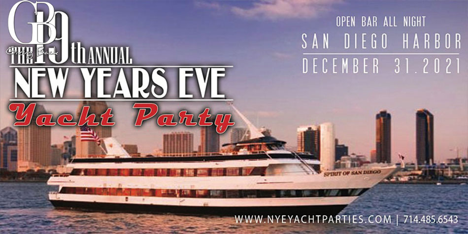 New years eve yacht party