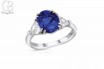 523ct natural unheated madagascar sapphire and diamond ring agl report 1