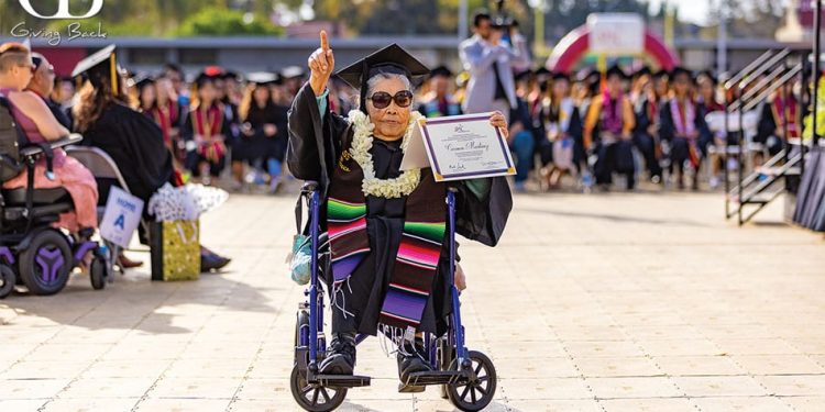 Honored at the 2022 southwestern college commencement ceremonies