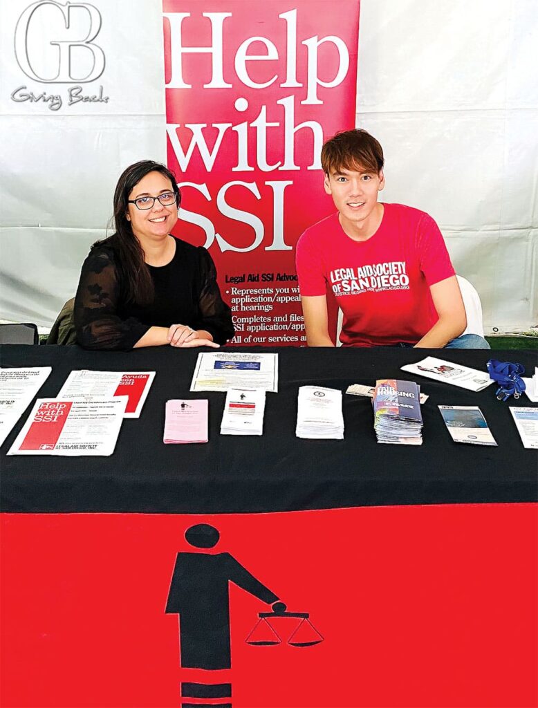 Legal Aid Society of San Diego at Veterans Stand Down