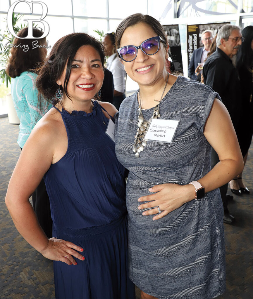Patti Chavez and Samantha Martin