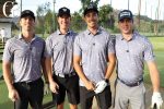 Ryan Kuhn, Jeff Schieman, Justin Matthews and Jake Curran enjoyed a day at Charity Golf Classic event