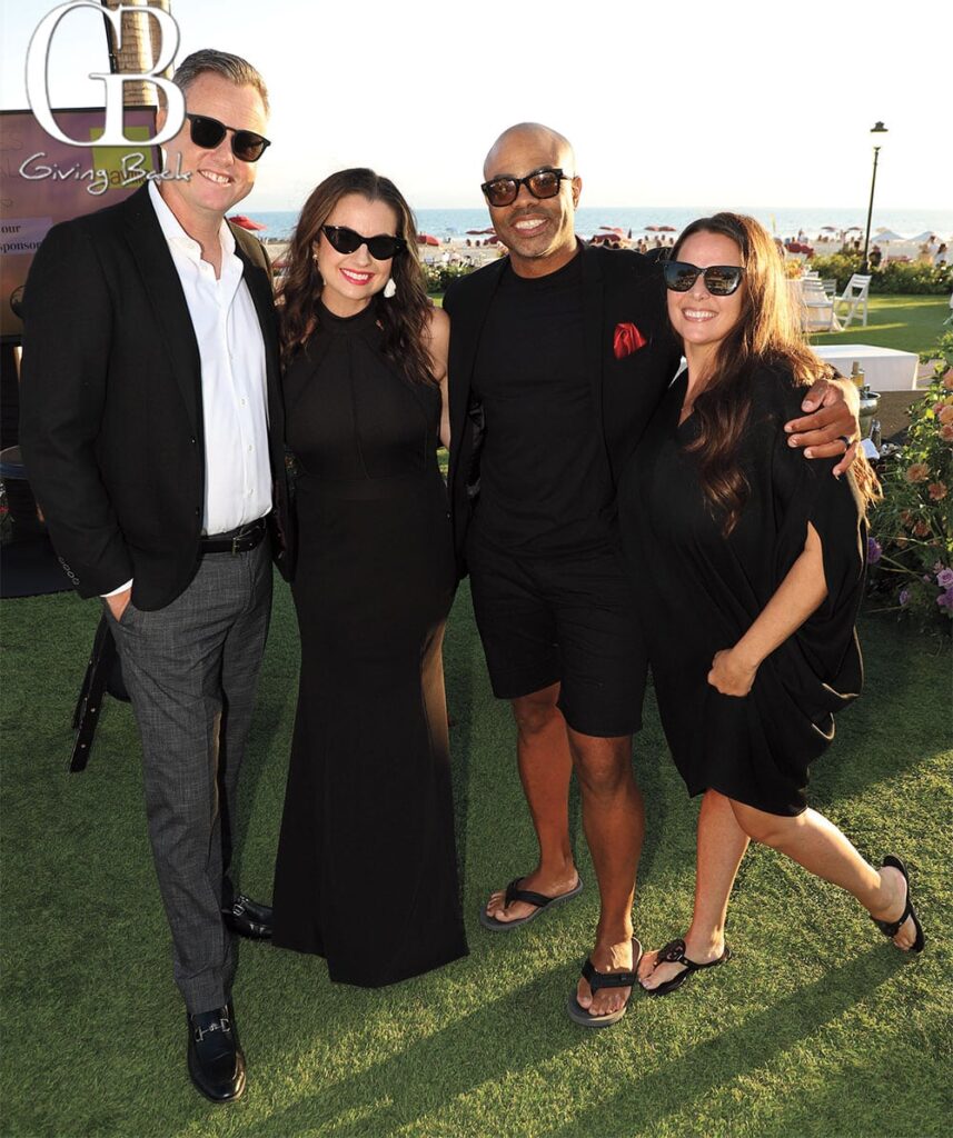 Matt-and-Kristen-Schulte-with-Jarvis-and-Jane-Leverson - GB Magazine Matt and Kristen Schulte with Jarvis and Jane Leverson
