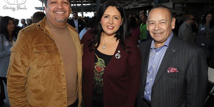Arnulfo Manriquez, Nora Vargas and Ted Martinez Jr.