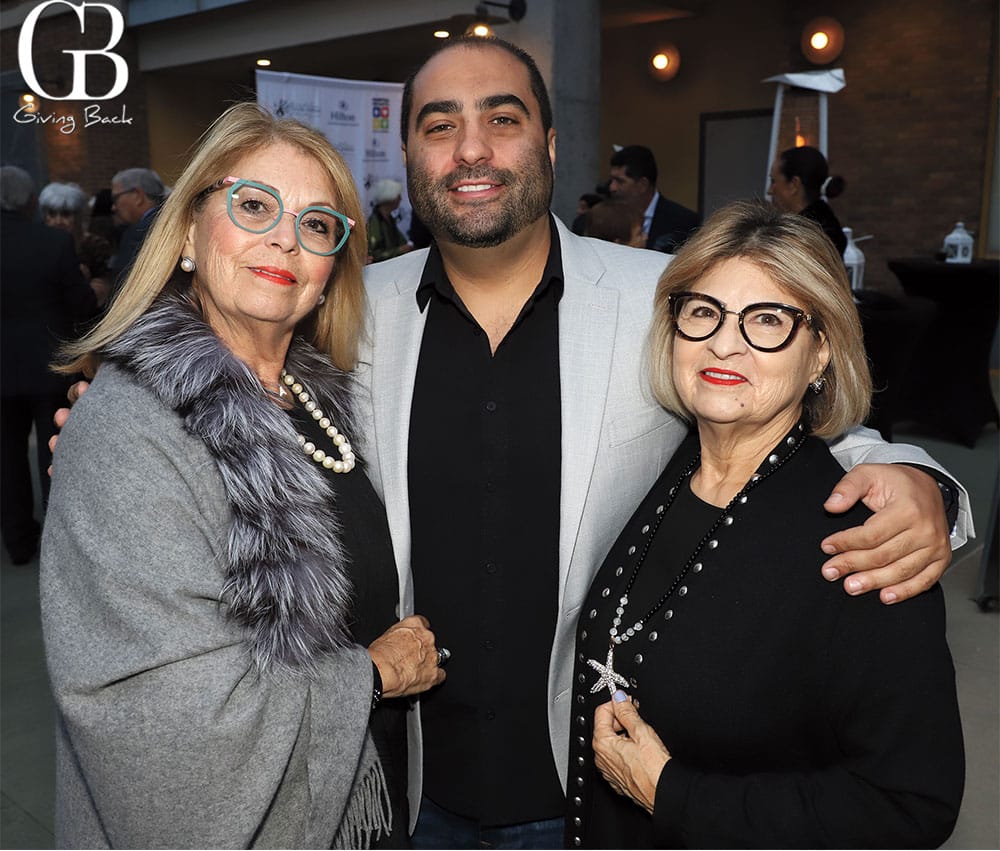Irma-Stroot-with-Alejandro-and-Alma-Fahme - GB Magazine Irma Stroot with Alejandro and Alma Fahme