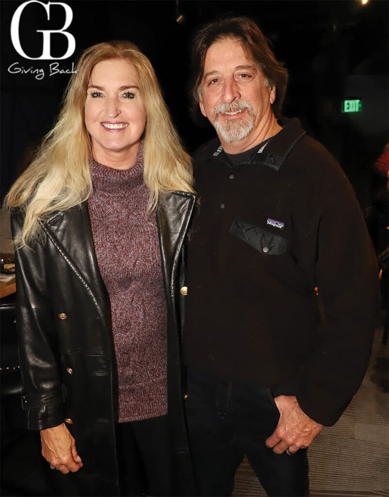 Kristy Hull and Ted Kakuris