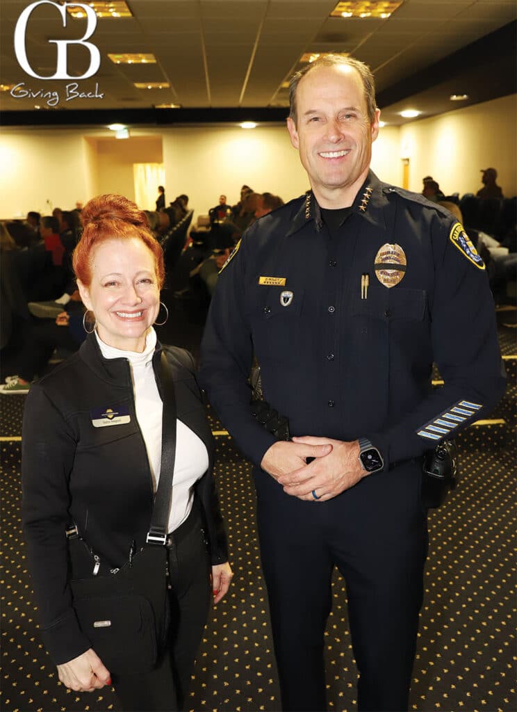 Sarah Napoli and Chief David Nisleit