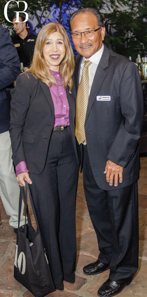 District Attorney Summer Stephan and Robert Ito