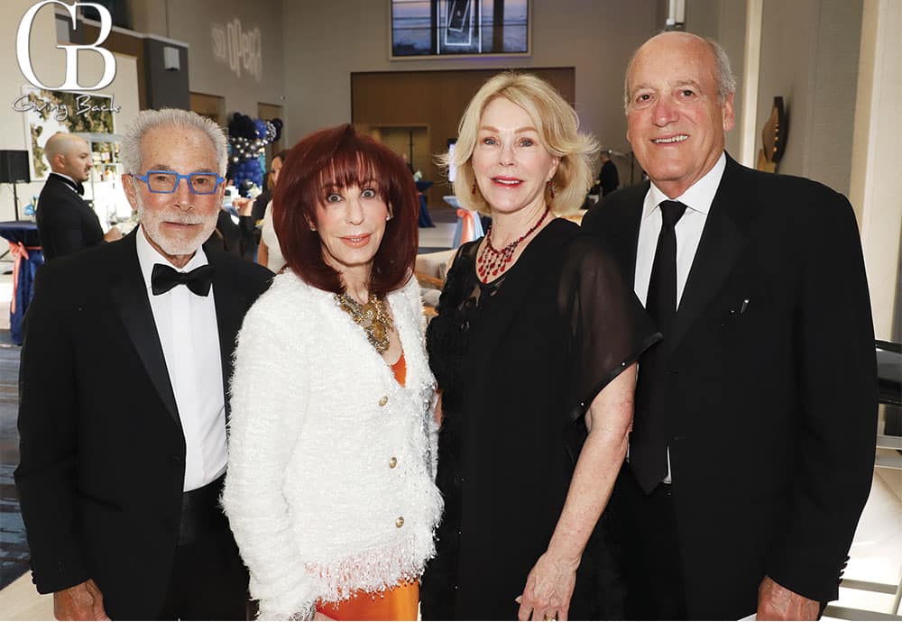 Jon and Jane Pollock with Virginia and Peter Jensen