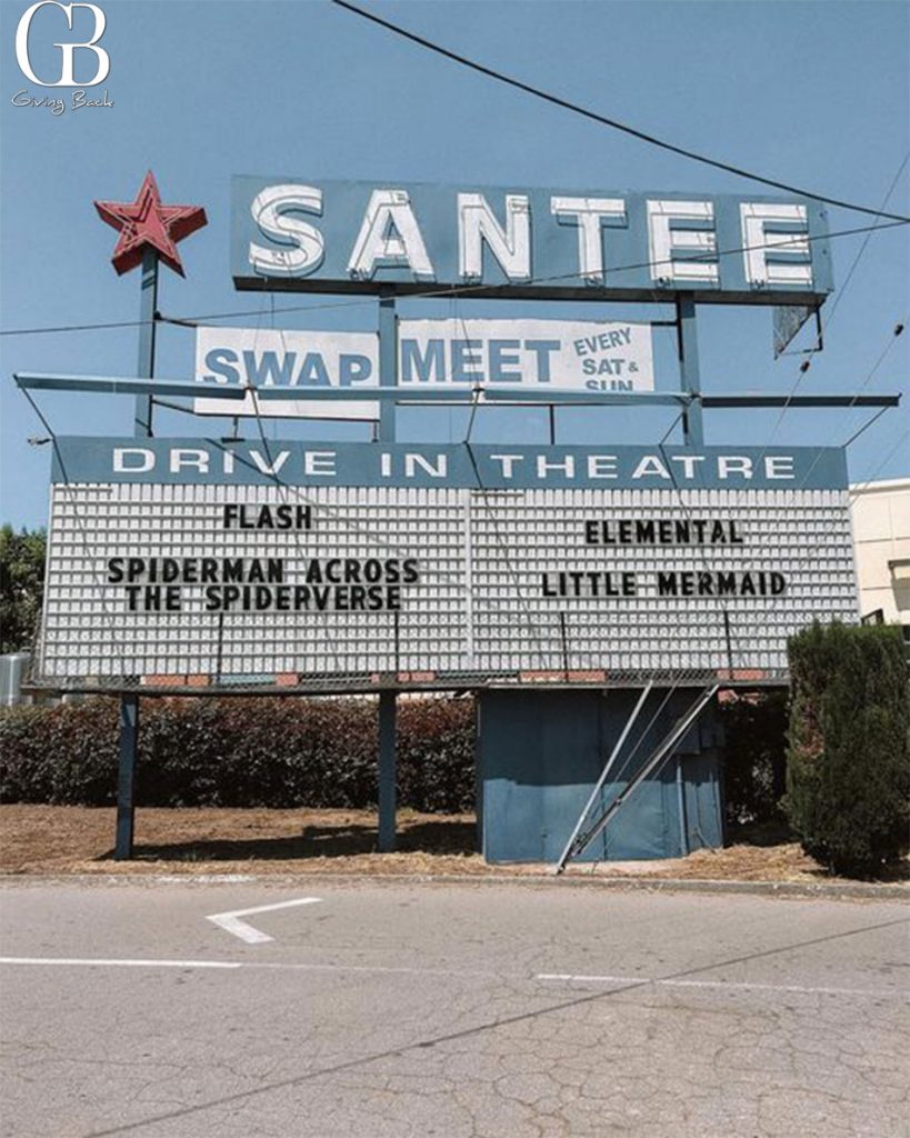 Santee drive in theater