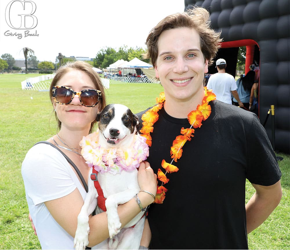 Amelia Coomber with Oliver and Hugh Garbarini