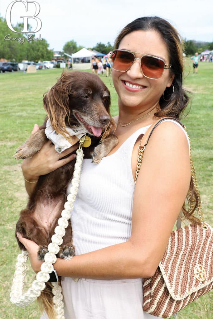Denise Pico with Frida