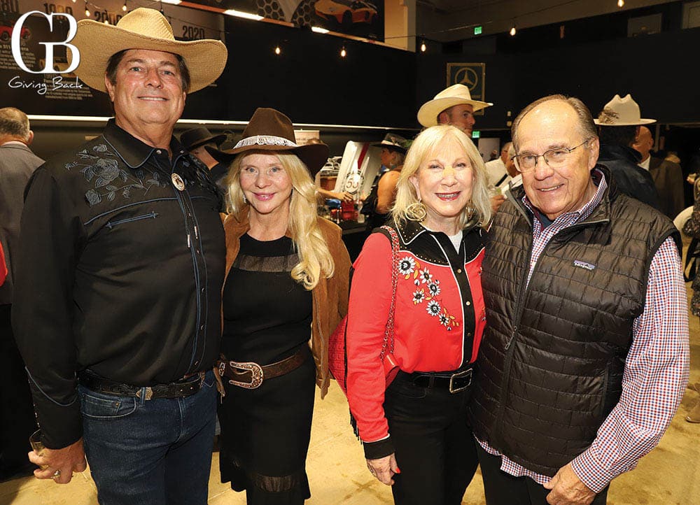 Don and Kathryn Vaughn with Roxi and Fred Link