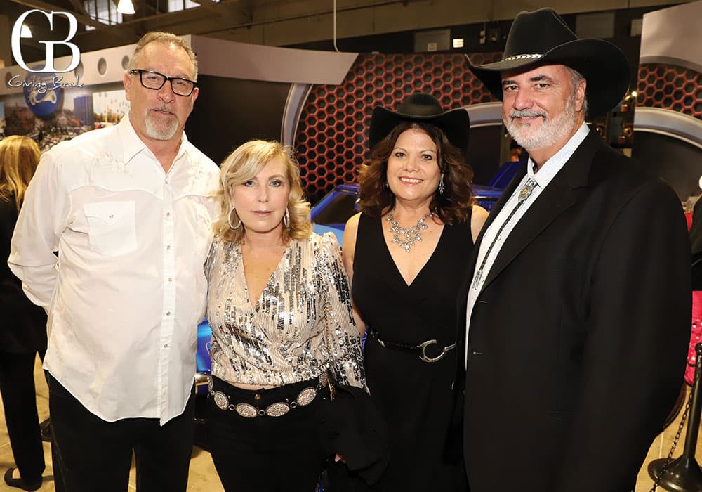 Jeff and Gina Drucker with Lynn and Steve Doyle