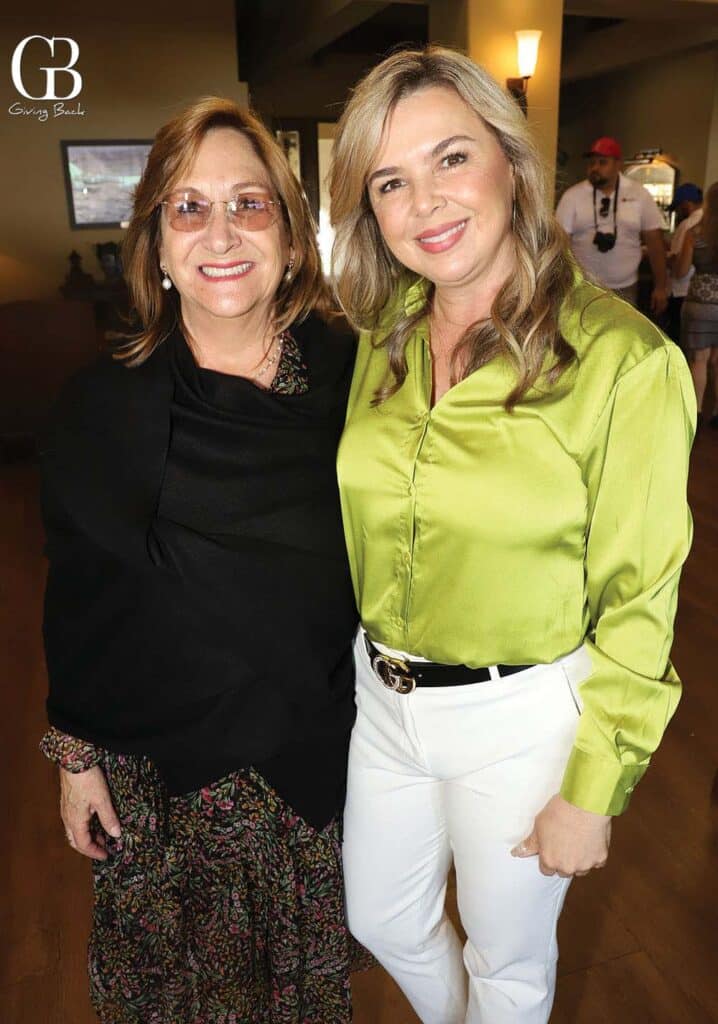 Patricia Alvarez de los Cobos and Sue Silva
