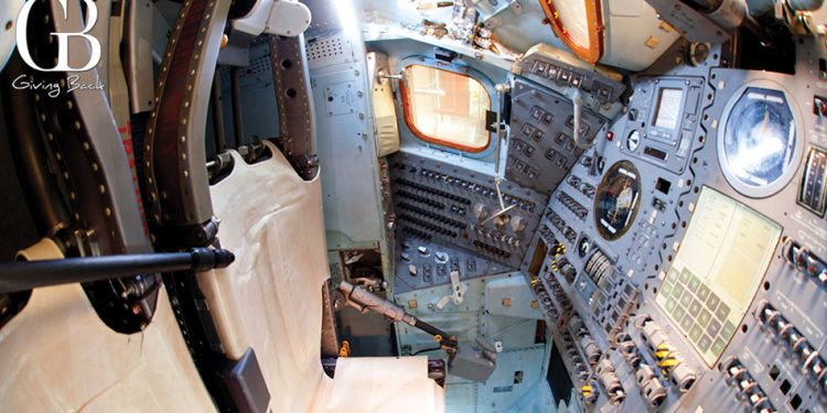 Apollo 9 Command Module Interior Copy