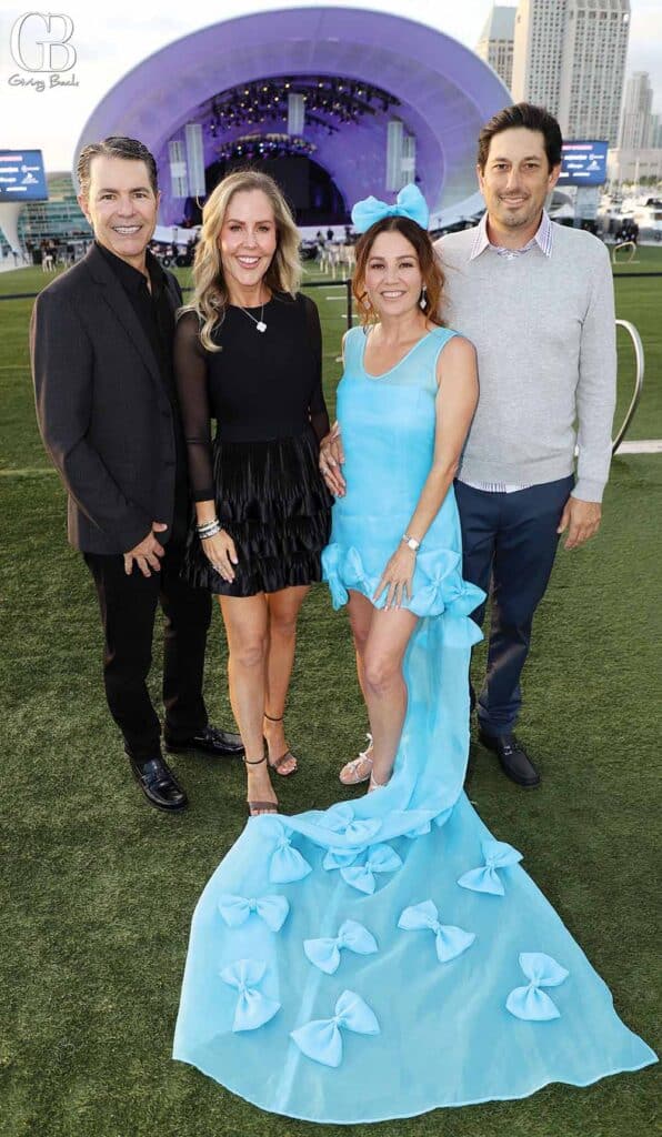 Kevin and Raegan Pryor with Vidi and Brian Revelli