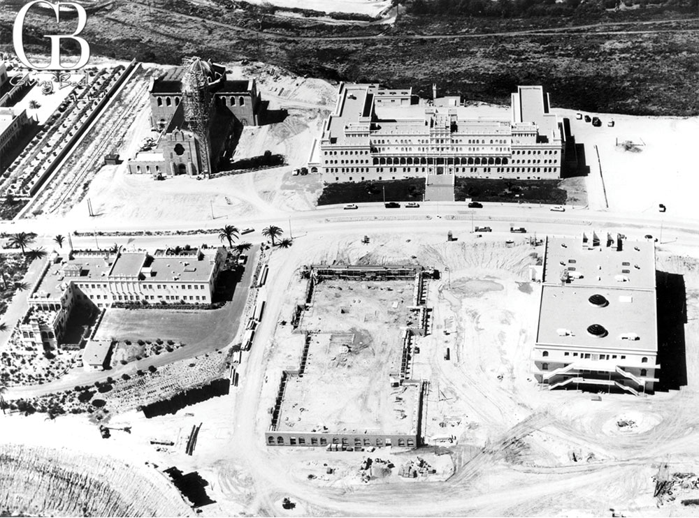 1950-Campus-Construction - GB Magazine 1950 Campus Construction