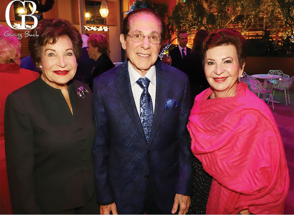 Esther Nahama with Eli and Diana Lombrozo