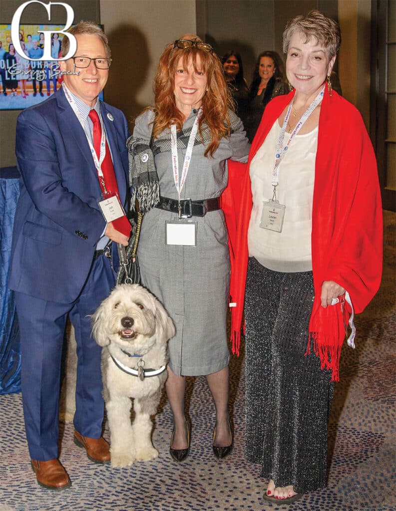 Joshua and Caron Feder with Lauren Kornit