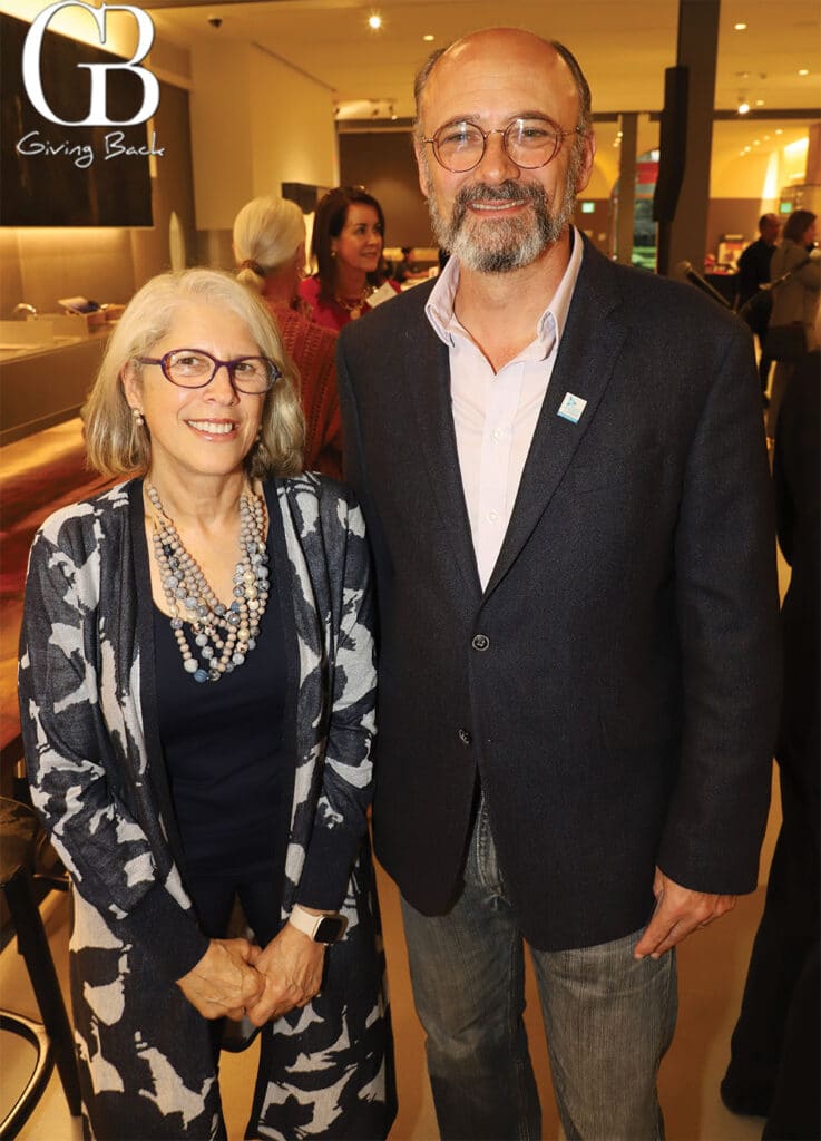 Judy Gradwohl and Steve Snyder