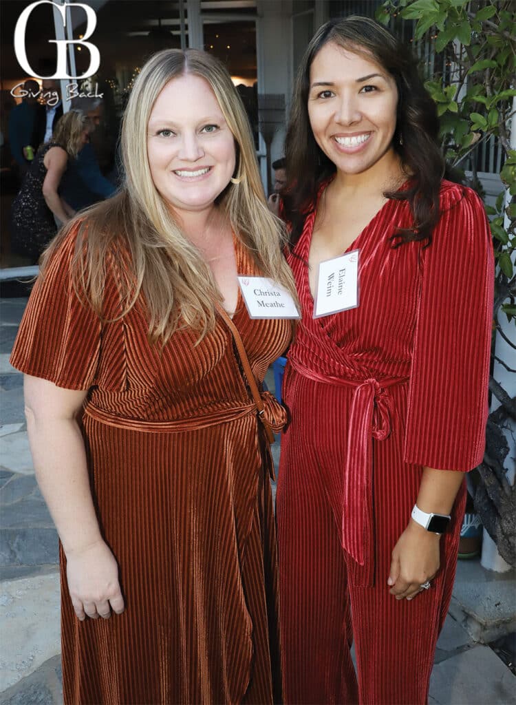 Christa Meathe and Elaine Weim