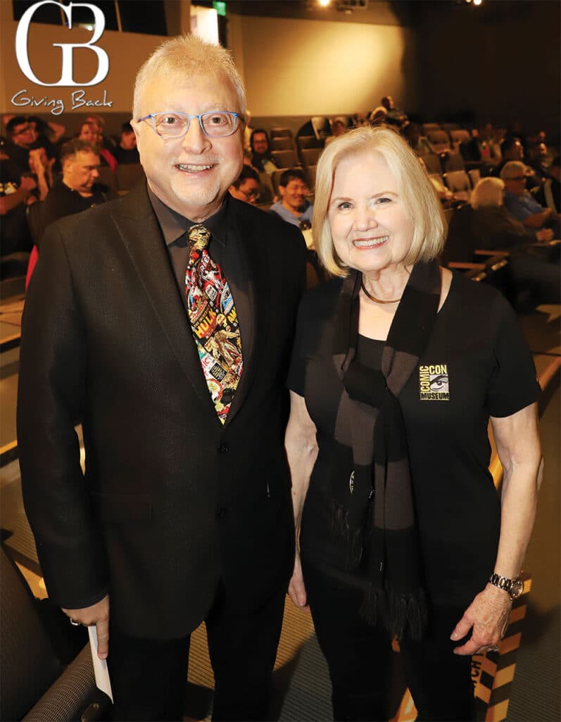 Michael Uslan and Rita Vandergaw