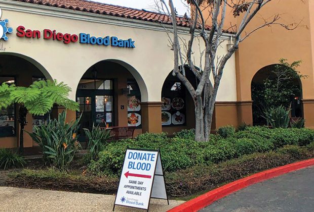 San Diego Blood Bank Chula Vista Donor Center front view
