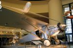 the Spirit of St Louis at the San Diego Air and Space Museum