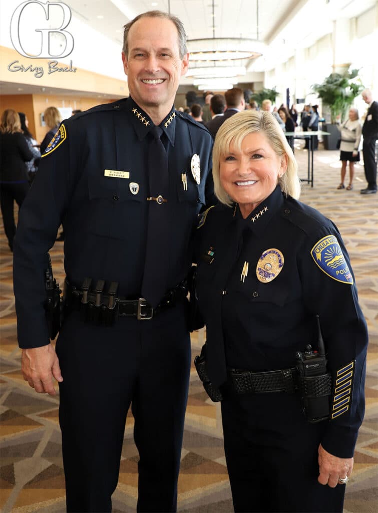 Chief of Police San Diego David Nisleit and Chief of Police Chula Vista Roxana Kennedy