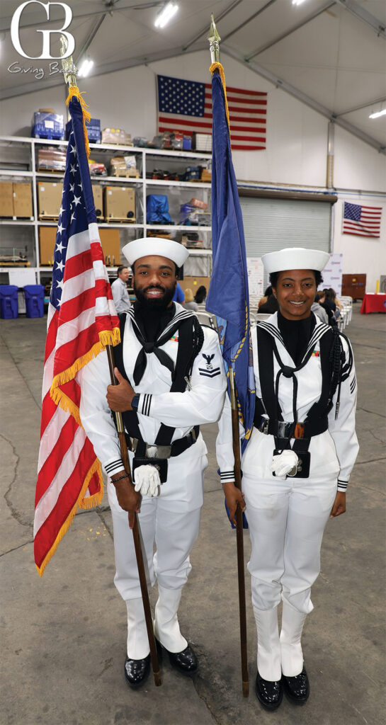 Colorguard from Naval Base San Diego