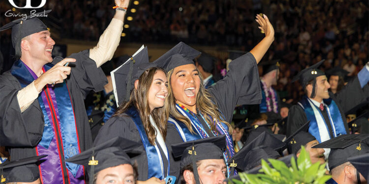 Students Celebrate Their Graduation