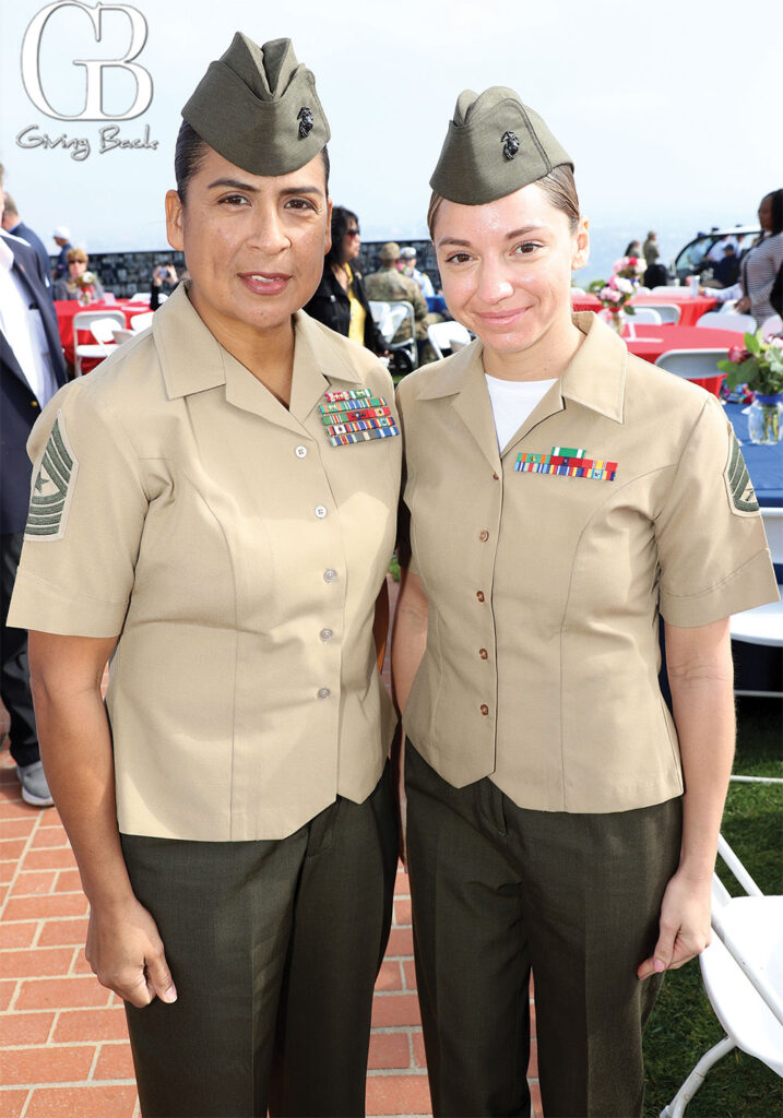 Major Rosalia Scifo and Staff Sergeant Courtney Dewey