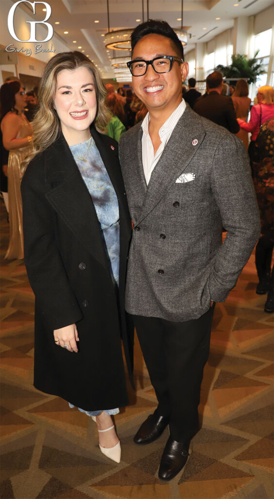 Rebecca Maxwell and Jason Paguio at Rebuild & Resist: Planned Parenthood's 61st Anniversary Dinner
