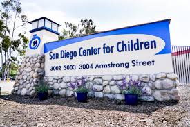 san diego center for children sign board
