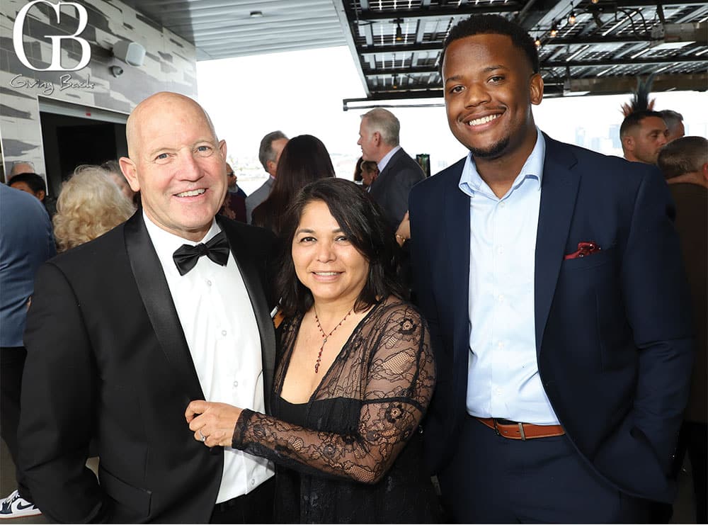 Bruce and Elizabeth Crenshaw with Jermiyah Kelly