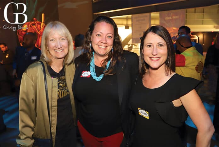 Janet Buxton, Jewyl Alderson, and Susan Evans