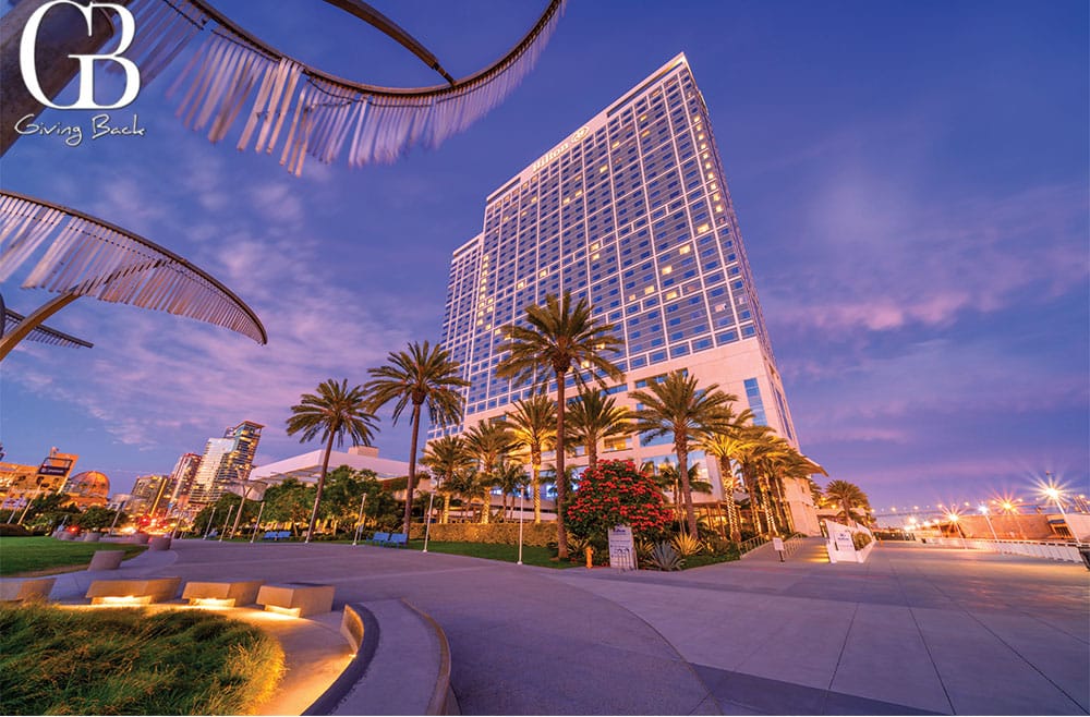 Trees will adorn the hotel lobby in November