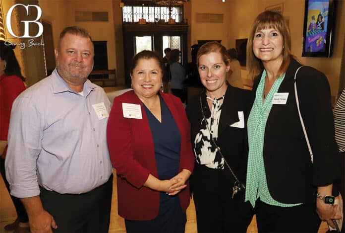 Edward Hershey, Frances Burnett, Falon Leszczynski, and Wendy Forkas