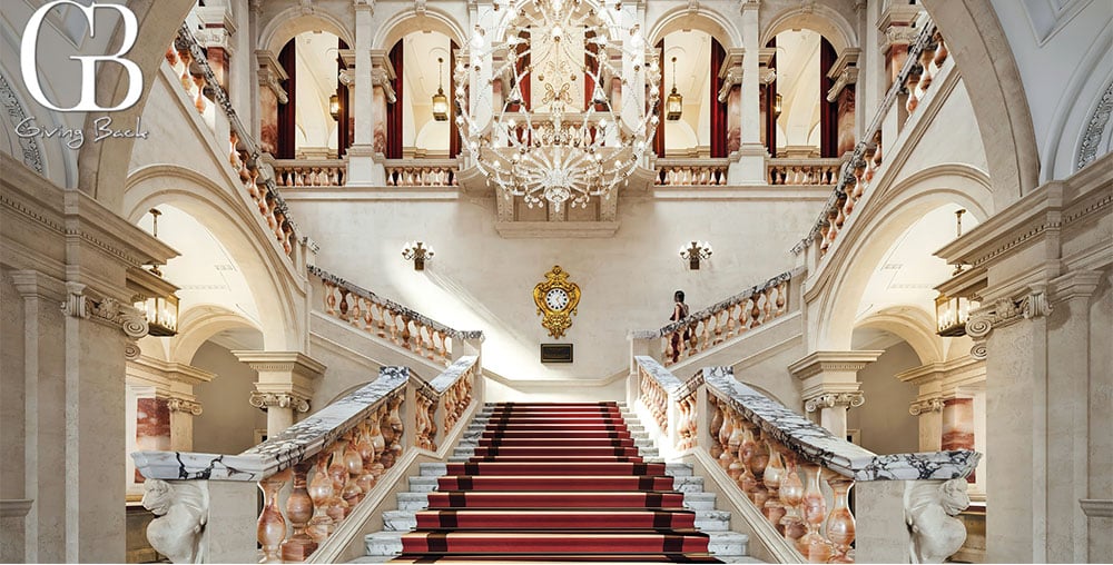 Grand Staircase at Raffles London at The OWO