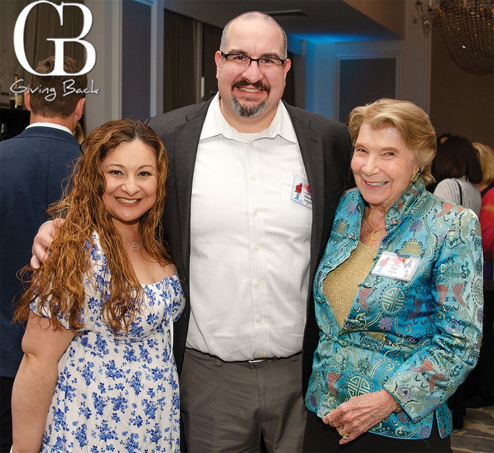 Veronica and Steven Ephraim with Gigi Cramer