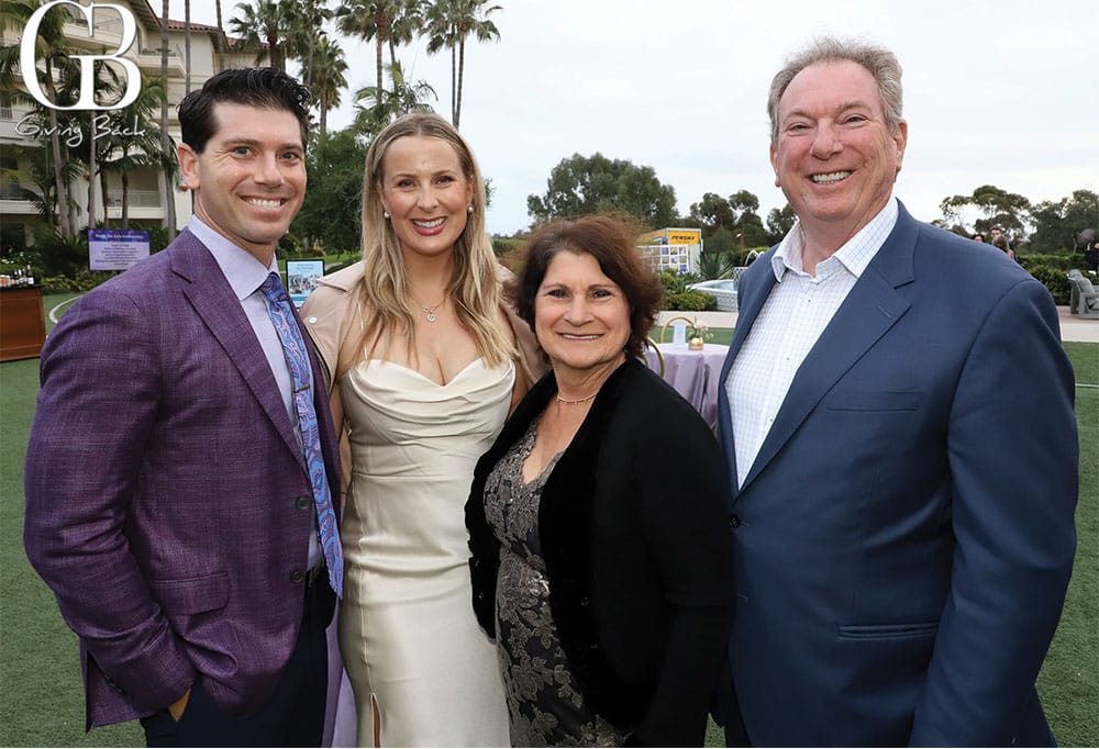 Adam and Amy Jacobs with Jerri Ann and Gary Jacobs