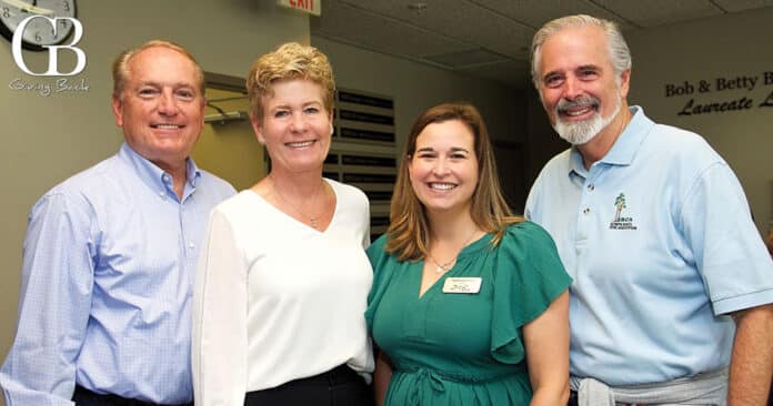 Bob Svatos, Ellen Svatos, Kelsey Wadman, and Gordon Boerner at Empowering Foster Youth: 10th Annual Pathways to Financial Power Conference