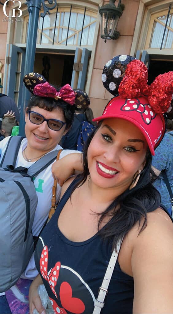 Denise and Vicky from HGH at Disneyland