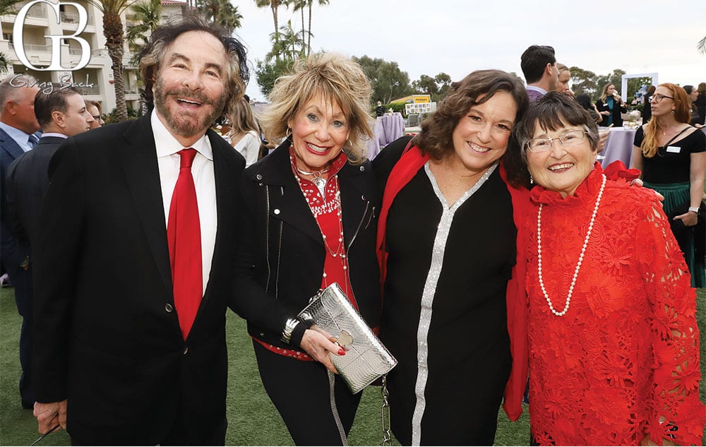 Howard and Barbara Milstein Deputy Secretary of Education Cindy Marten and Fern Siegel