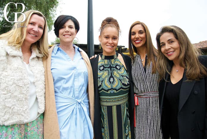 Kim Baglio, Deb Devine, Caitlin Radigan, Noemi Ashline, and Lory Fisher at Just in Time Wraps Up Empower Party Season