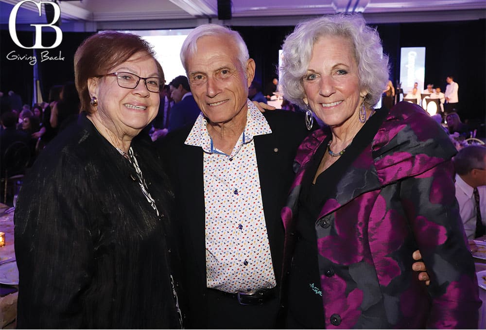 Linda Bennett with Alan and Nancy Spector