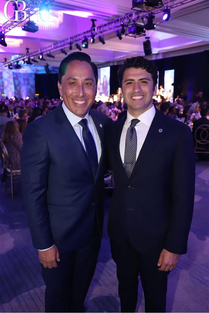 Mayor Todd Gloria and Andrew Silva