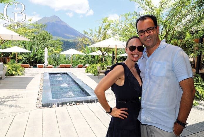 Danitza and estaben at Nayara Springs Resort